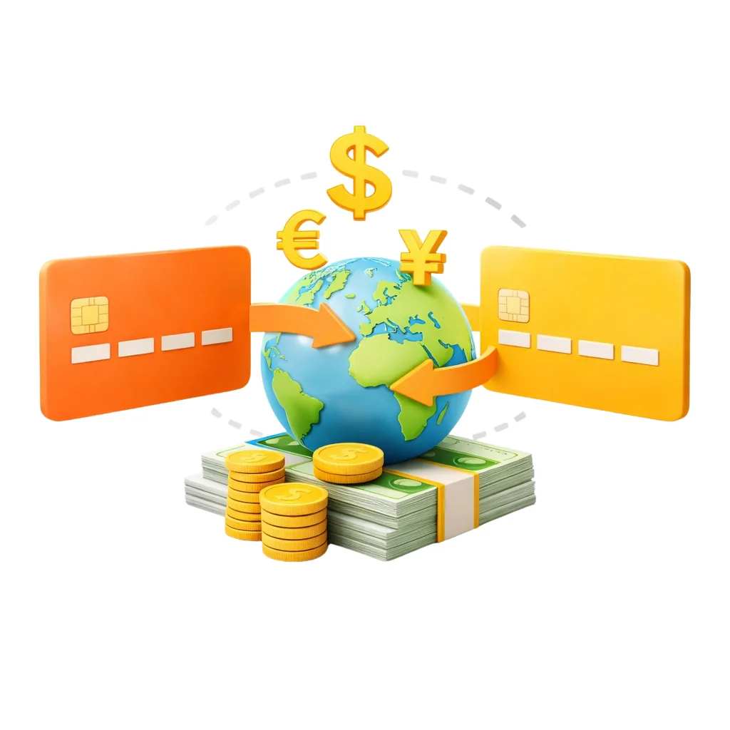 Transfer to a bank card abroad